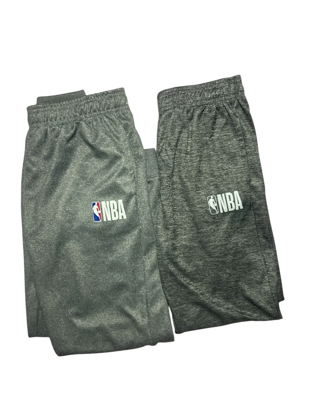 NBA Kids Gray Heather Athletic pants with Logo